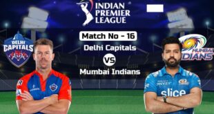 TATA IPL 2023, Match 16 DC Vs MI